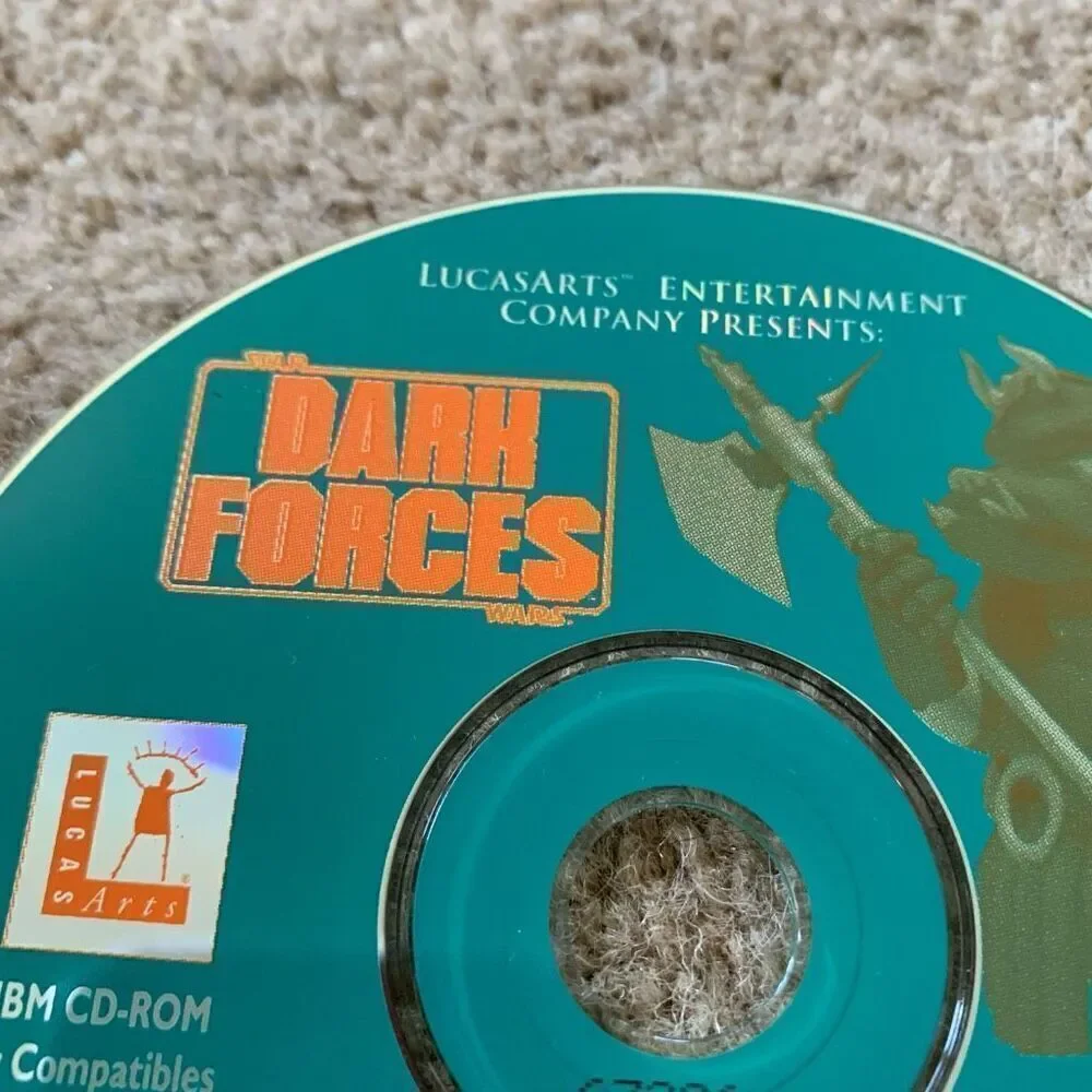 Star Wars Dark Forces Game 1994 Lucasfilm Ltd. IBM CD-Rom